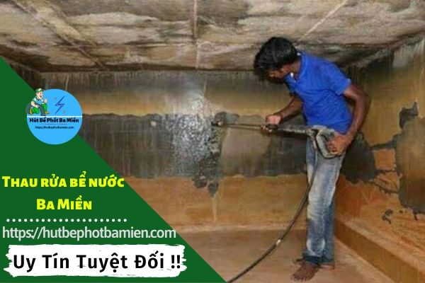 Thau rửa vệ sinh bể nước tại Huyện Nhà Bè