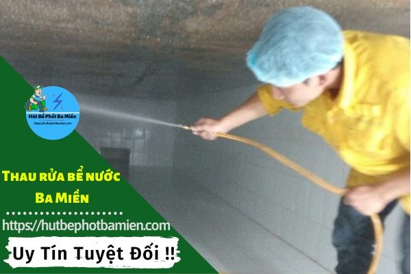 Thau rửa vệ sinh bể nước tại Quận Phú Nhuận