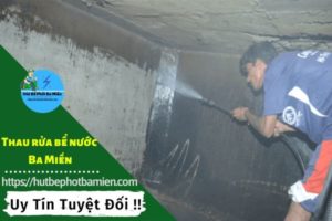 Thau rửa vệ sinh bể nước tại Quận Tân Bình